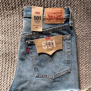 Levi’s 501 High-rise shorts